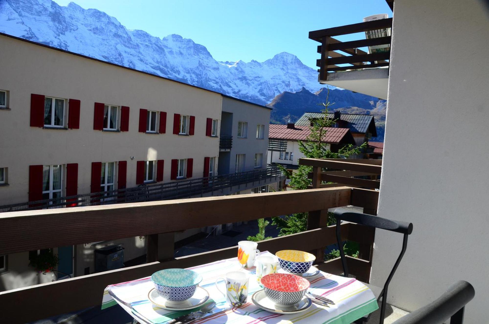 Charming And Cosy Apartment Murren Exterior photo