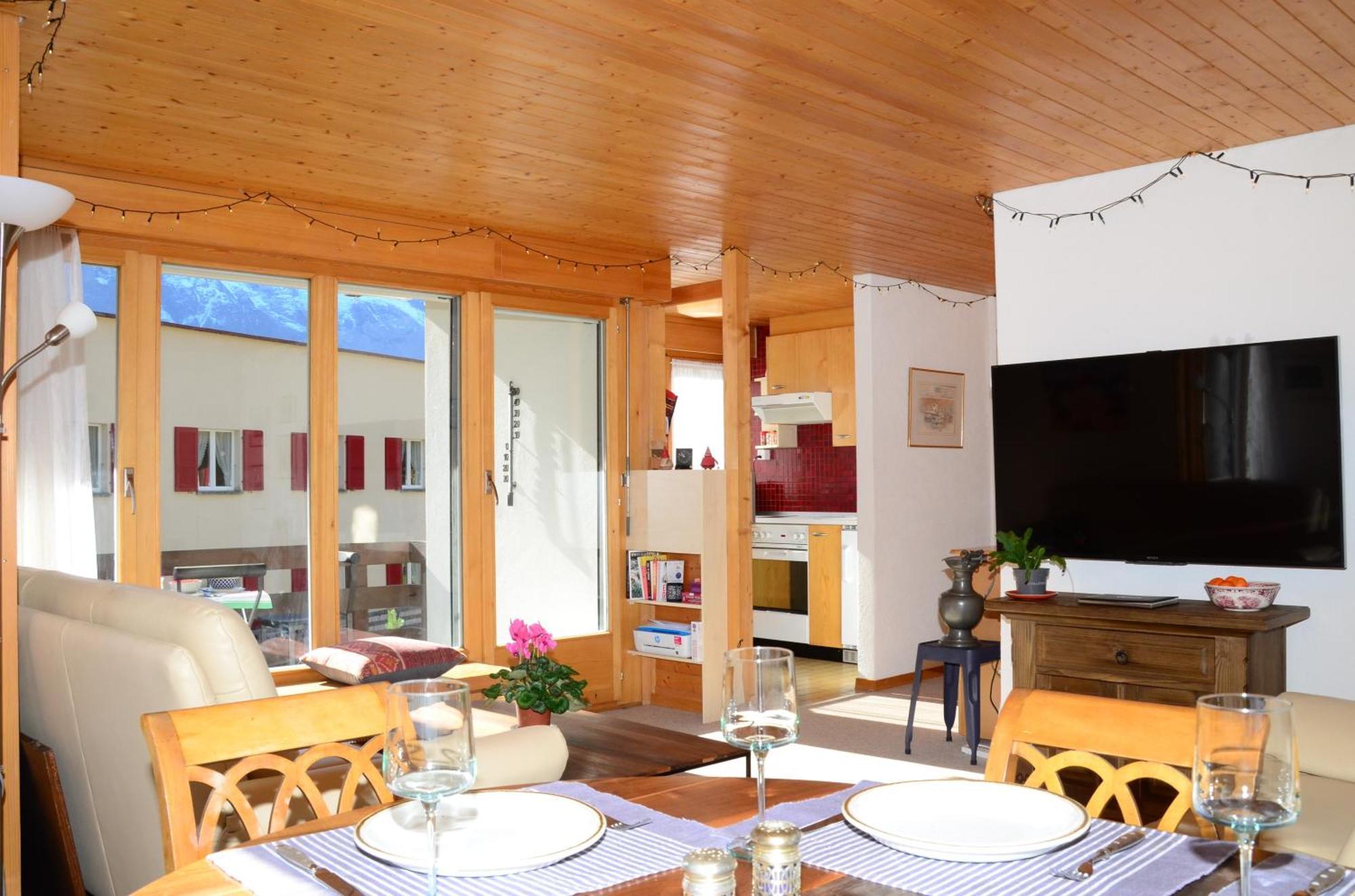 Charming And Cosy Apartment Murren Exterior photo